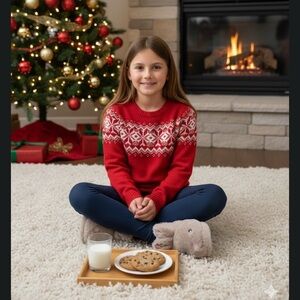 Wonder Nation Little Girls Bunny Slippers Brown Sizes 2-3